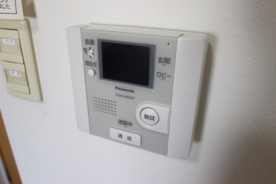 セキュリティ　※別部屋の写真です