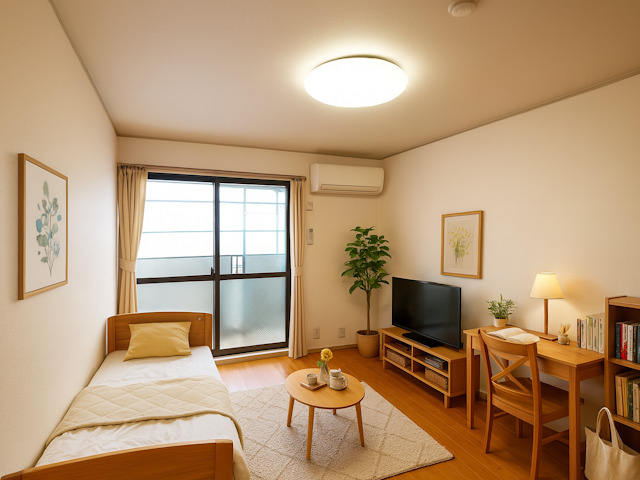 居室・リビング　CGで家具等を配置したもので家具等は含まれません。