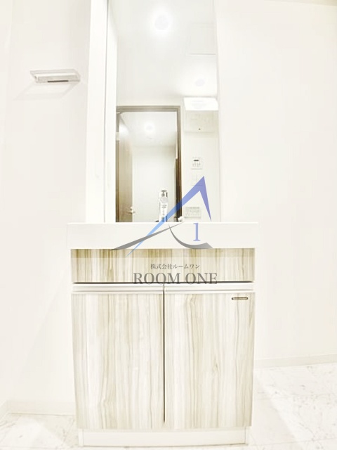 洗面設備　洗面台です。