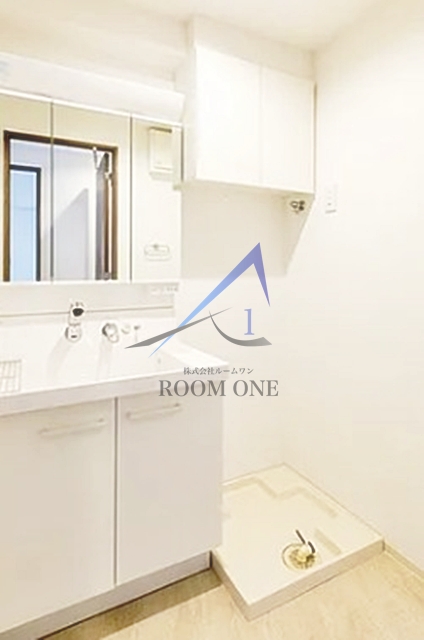 洗面設備　洗面台です。