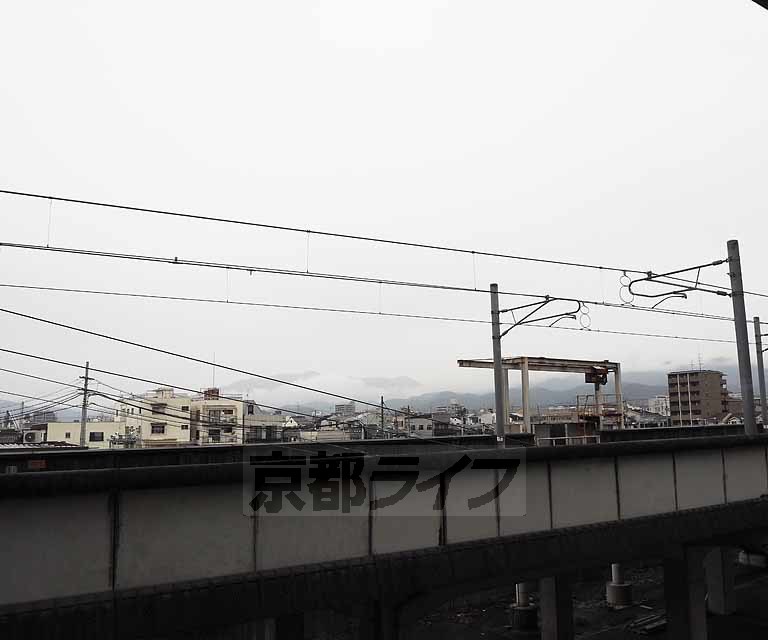 眺望　ＪＲ線路が見えます。