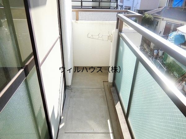 バルコニー　日当たり良好！