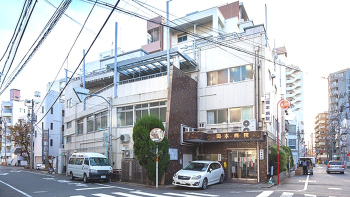 病院　岡本病院（病院）まで150m