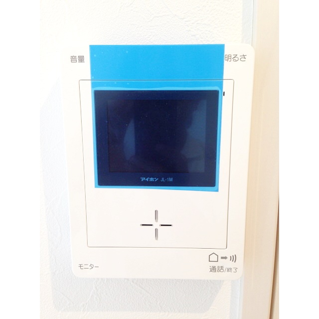 セキュリティ　モニタ付きインターホンで安心♪