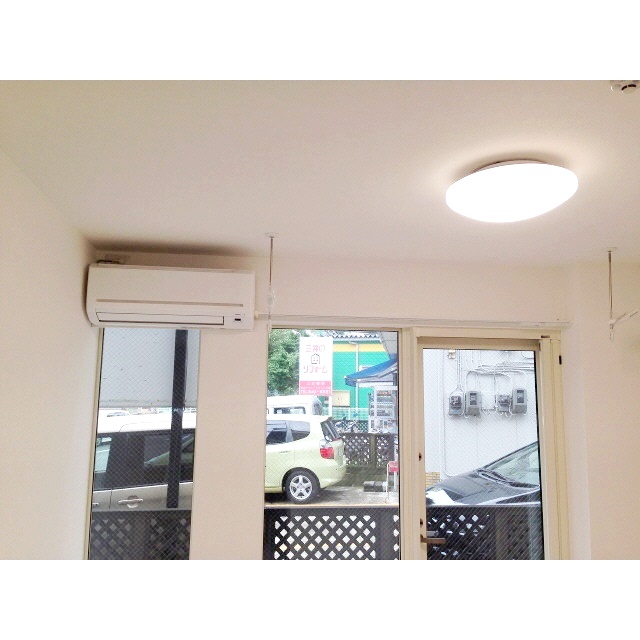 その他設備　エアコン、室内干し設備完備♪