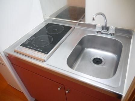 キッチン　電気コンロ☆火災防止に一役♪