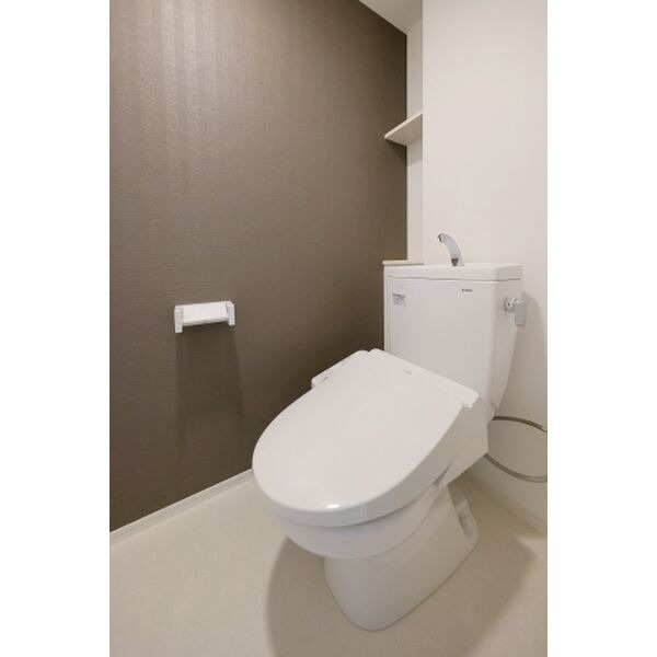 トイレ　清潔感のあるトイレですね