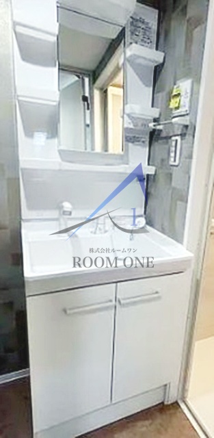 洗面設備　洗面台です。