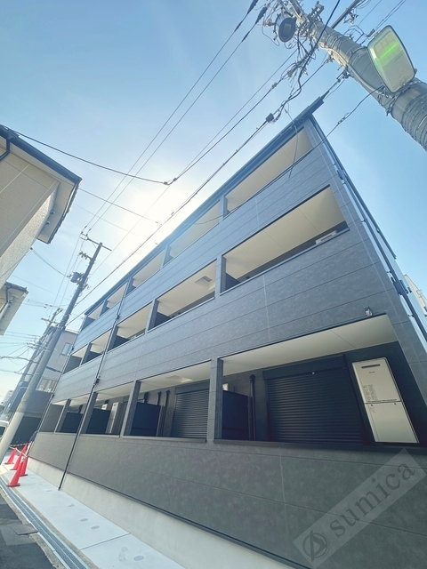 建物外観　お洒落な外観・素敵な新生活をエンジョイしましょう＾＾