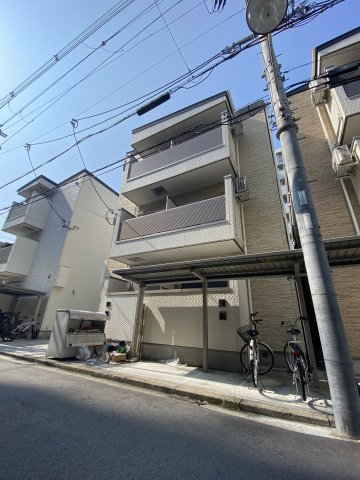 建物外観　アクロス今里アパートメント　外観