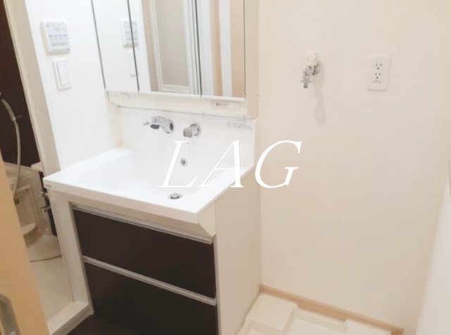 洗面設備　独立洗面台です。