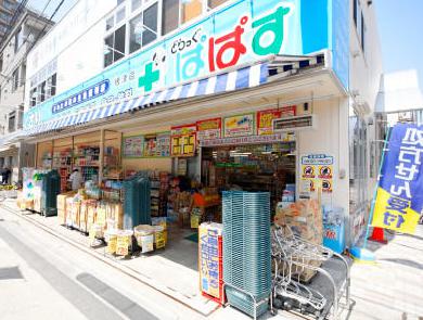 ドラックストア　どらっぐぱぱす根津店（ドラッグストア）まで564m