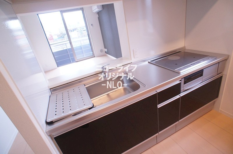 その他　お手入れ簡単IHクッキングヒーターのシステムキッチン