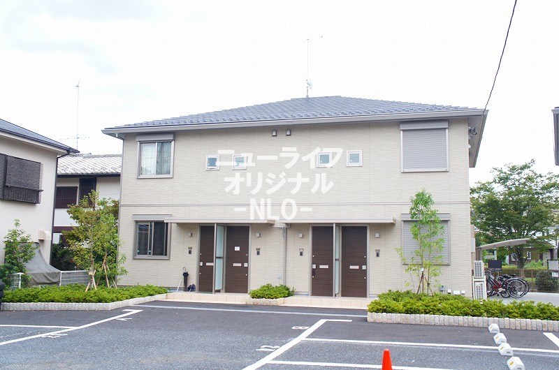 建物外観　積水ハウス施工の賃貸住宅「シャーメゾン」☆オール電化住宅！