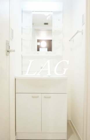 洗面設備　洗面台です。