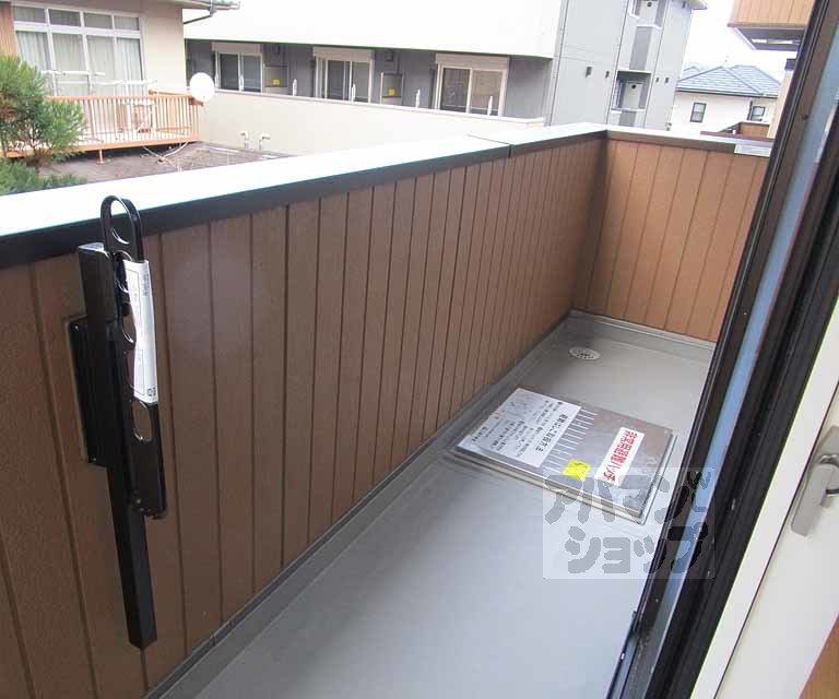 バルコニー　２０２号室の写真です。