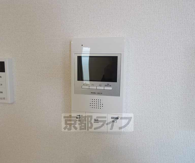 セキュリティ　モニター付きです！