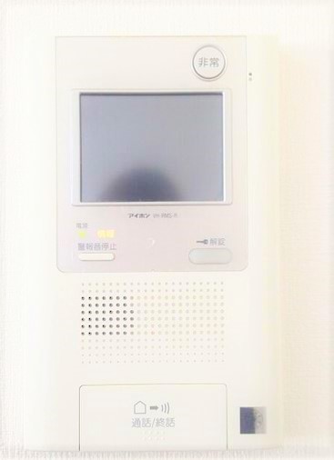 その他設備　モニター付きインターホンで安心です