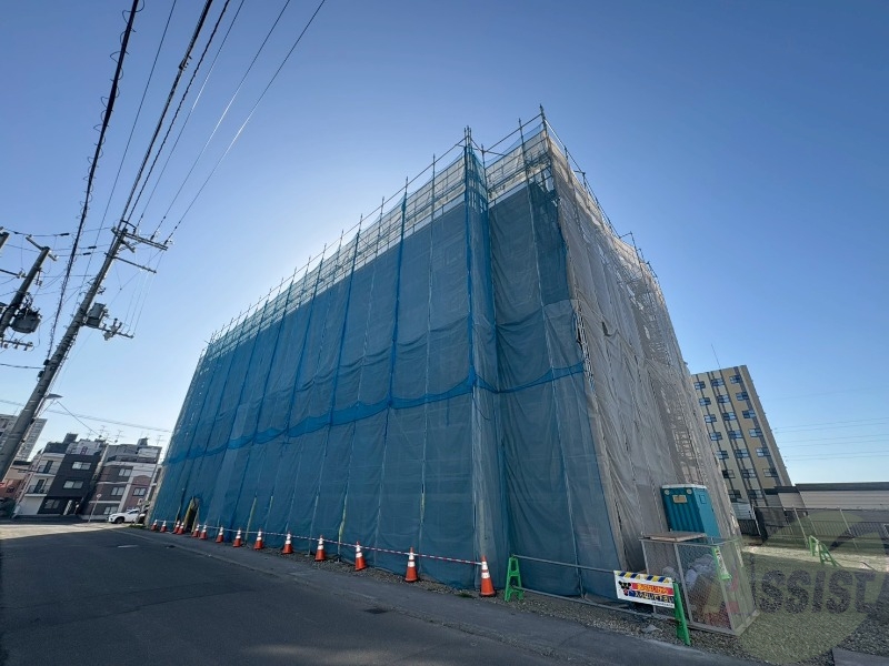 建物外観　札幌市白石区本郷通１丁目「本郷通１丁目北マンション」