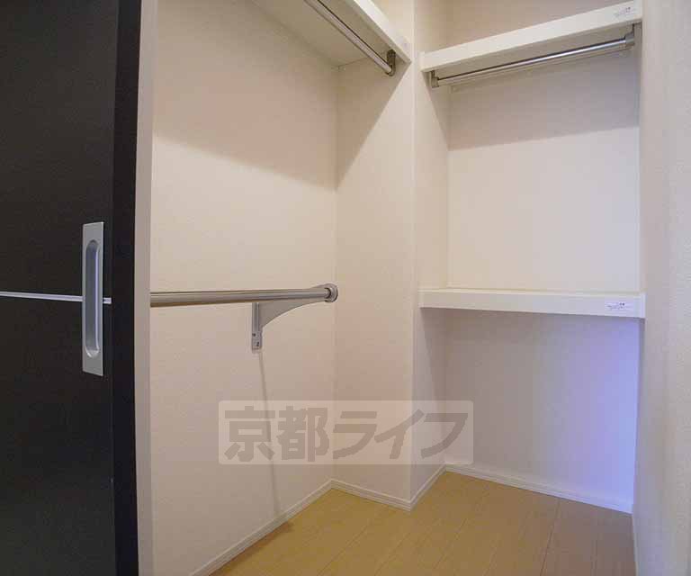 収納　ウォークインクローゼットです。