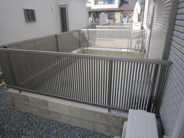 バルコニー　専用庭