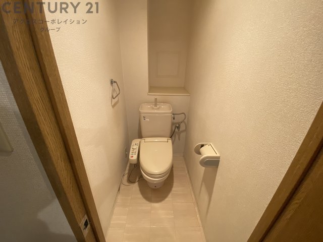 トイレ　ウォシュレット付きのトイレです♪