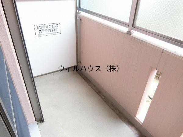 バルコニー　日当たり良好！