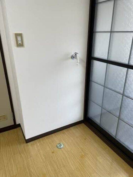 洗面設備　洗濯機置場
