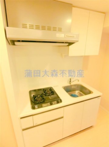 キッチン　2口ガスシステムキッチン