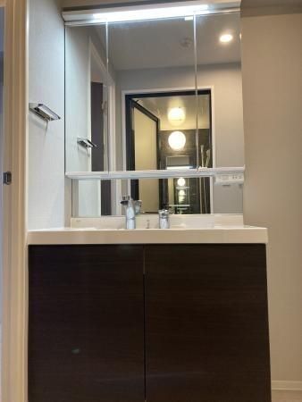 洗面設備　別タイプ部屋　参考写真です
