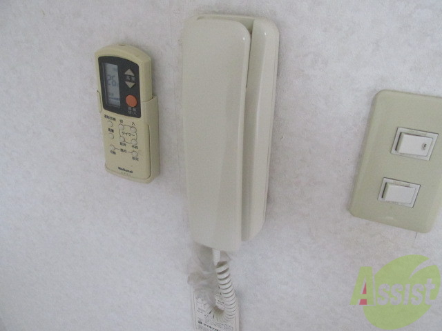 セキュリティ　インターフォンございます