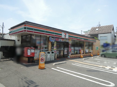 コンビニ　セブンイレブン 八尾西山本6丁目店（コンビニ）まで107m
