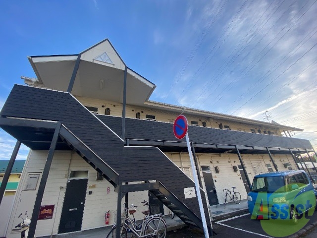 建物外観　仙台市泉区歩坂町「メゾンプラネットＡ」