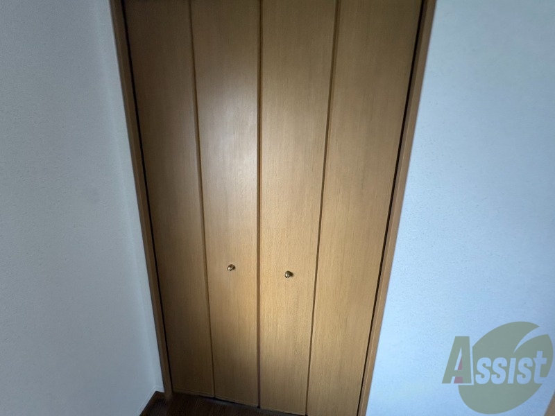 収納　ここに収納があります。収納があると部屋が広く使えます。
