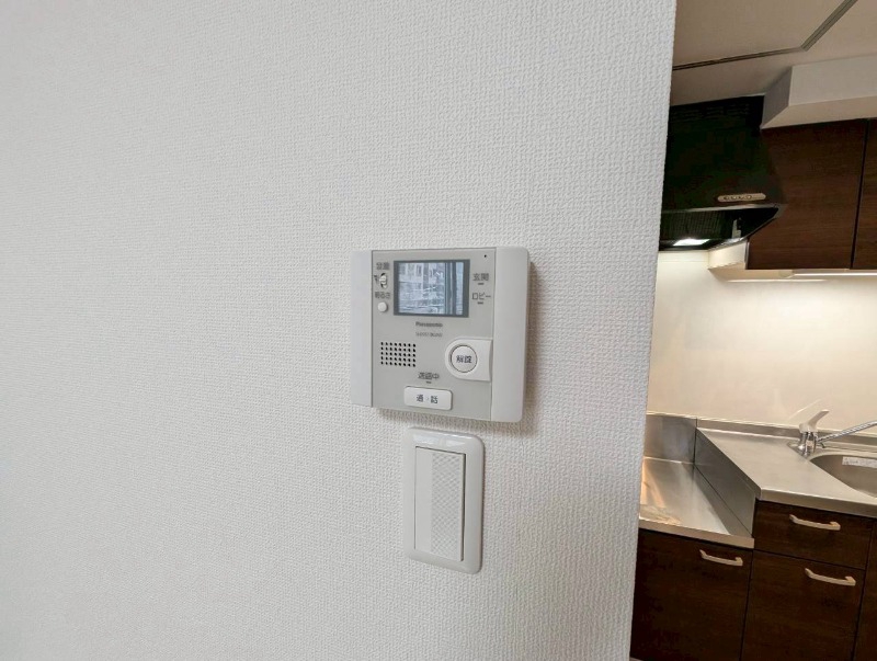 セキュリティ　インターホンで来客確認ができます。安心ですね。
