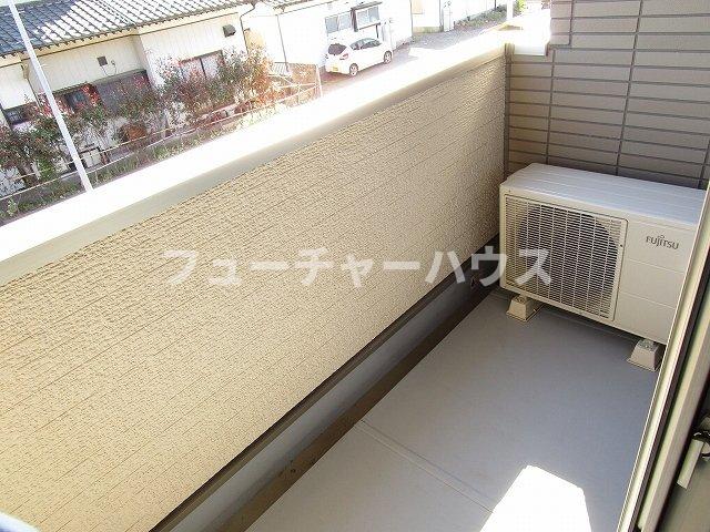 バルコニー　広々としたバルコニーです