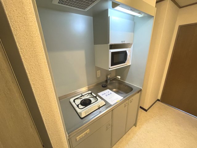 キッチン　電子レンジは撤去します