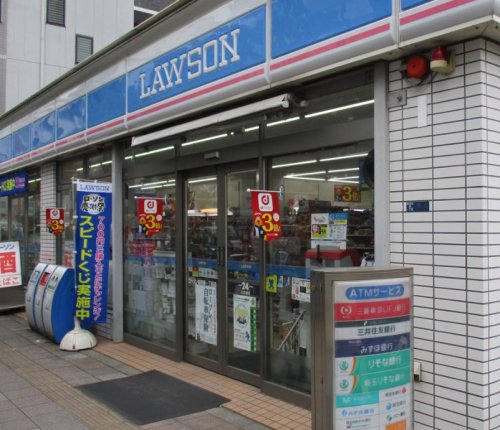 コンビニ　ローソン 墨田緑一丁目店（コンビニ）まで434m