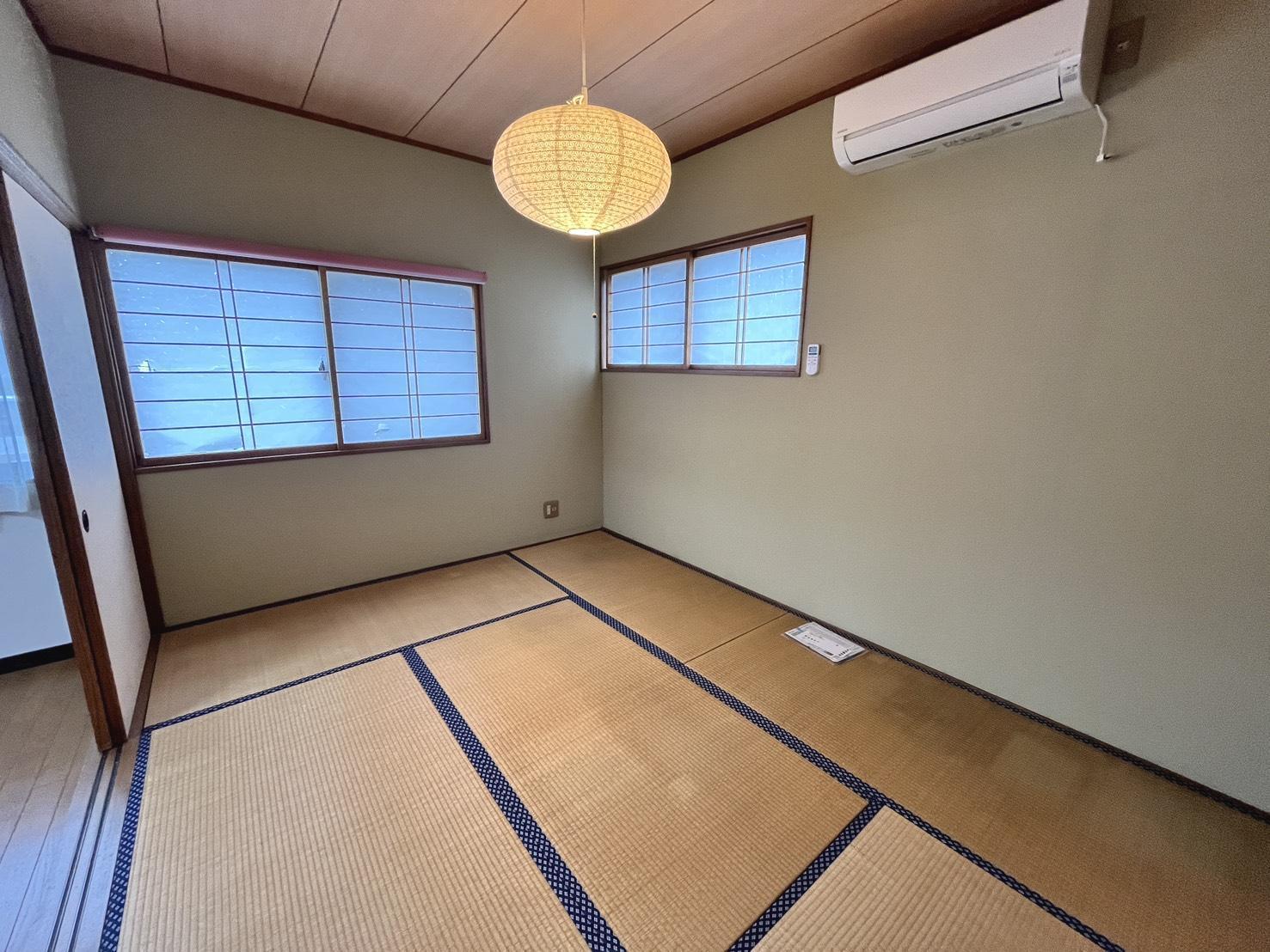 その他　ゆったりくつろげる和室6帖のお部屋です♪