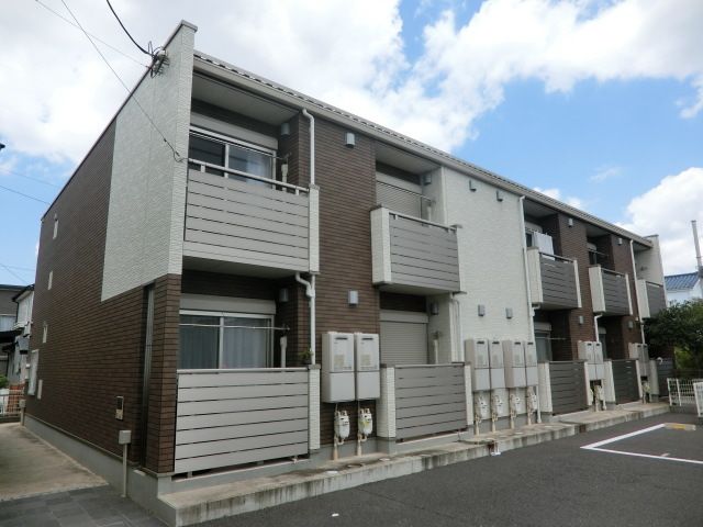 建物外観　家具家電付きのお部屋があります