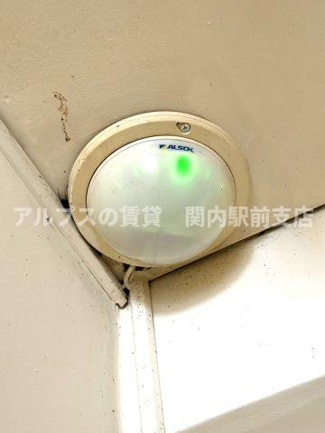 セキュリティ　内装工事中