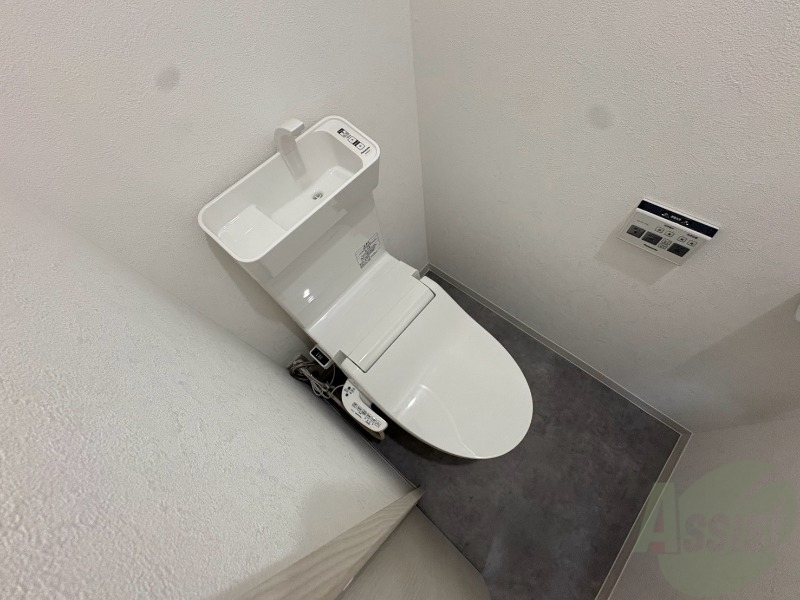 トイレ　こちらはトイレです。お手入れも楽ちんです！