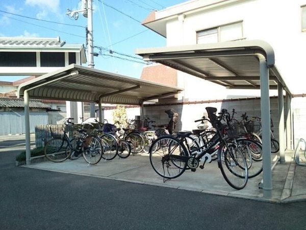その他共有部分　自転車置き場！