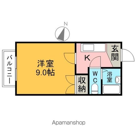 コーポウエストIIの間取り写真