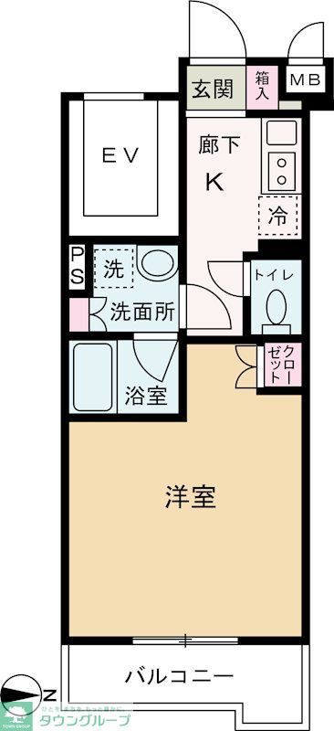 ルーブル武蔵中原伍番館の間取り写真