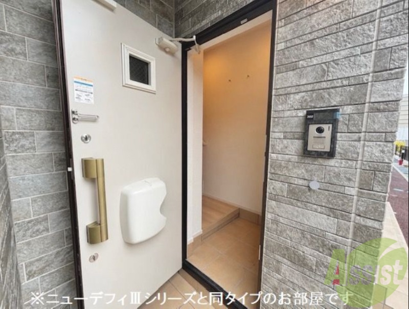 玄関　建設中のため、写真はイメージになります。