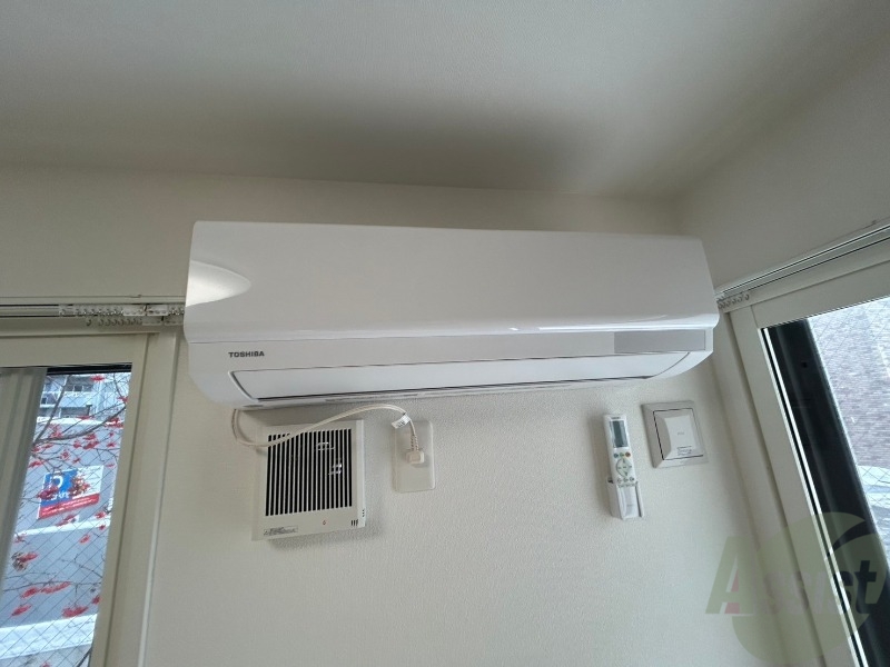 その他設備　エアコンがありますので夏でも快適に過ごせます！