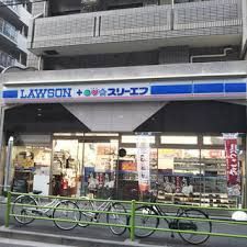 コンビニ　ローソン・スリーエフ 日本橋中洲店（コンビニ）まで76m