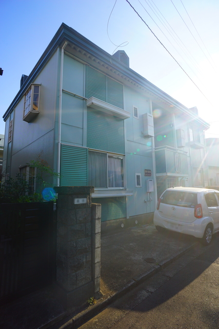 建物外観　２４時間管理なので入居中のトラブルも安心です☆