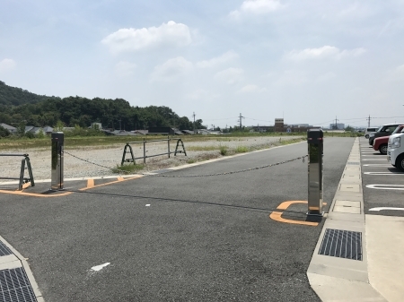 その他　進入路　チェーンゲート